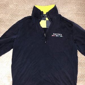 Quarter zip Nautical pullover